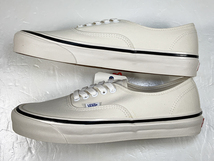 VANS Authentic 44 DX ホワイト 27cm 白 キャンバス バンズ オーセンティック Anaheim Factory アナハイムファクトリー VN0A38ENMR41_画像4