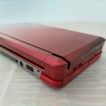 動作品 Nintendo 3DS フレアレッド 本体 任天堂_画像4