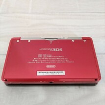 動作品 Nintendo 3DS フレアレッド 本体 任天堂_画像2