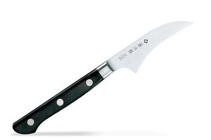 Кухонный нож для очистки нож 70 мм Fujiro v Gold № 10 с базой из нержавеющей стали в японском классическом F-799 (Цубаса)