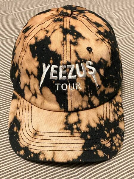 希少！YEEZUS TOUR キャップ KANYE WEST カニエウェスト　VINTAGE BLEACH レア　入手困難