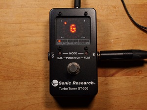 送料無料 中古 Sonic Research Turbo Tuner ST-300 本体のみ ストロボ・チューナー