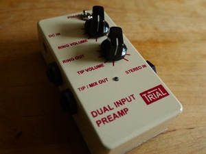 送料無料 中古 美品 TRIAL DUAL INPUT PREAMP トライアル デュアル インプット プリアンプ