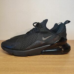 美品 大人気 NIKE AIR MAX 270 ALL BLACK 30