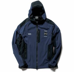 F.C.Real Bristol FCRB 21AW LYCRA HOODED BLOUSON ネイビー　Lサイズ 