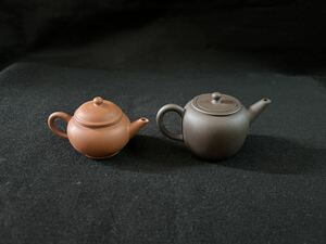 茶道具 中国宜興　急須　紫砂 2個