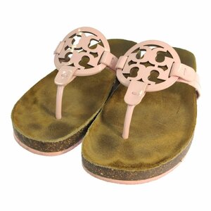 1円■トリーバーチ サンダル靴/64014/6 1/2/ピンク/TORY BURCH 翌日配送可■495110