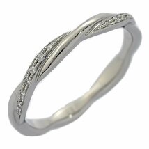 スタージュエリー ツイスト 14P・ダイヤモンドリング・指輪/Pt950-2.8g/0.04ct/9号/#49/プラチナカラー/STAR JEWELRY 翌日配送可■506668_画像3