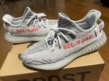 adidas YEEZY Boost 350 V2 ブルーティント 27.5cm_画像1