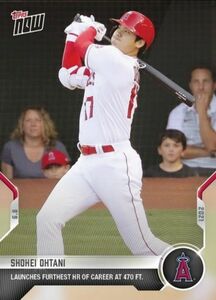 大谷翔平　Shohei Ohtani - 2021 MLB TOPPS NOW Card 329　2021.6.8　トップス