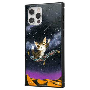 iPhone 12 12pro ケース 猫のダヤン ねこ ダヤン 猫 砂漠の流れ星 スマホ カバー キャラクター グッズ 耐衝撃 ハイブリッド