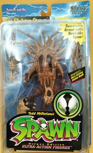 SPAWN （スポーン） ウルトラアクションフィギュアエグゾスケルトンスポーン並行輸入品　未開封　色（グレー）