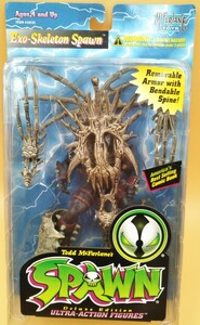 SPAWN （スポーン） ウルトラアクションフィギュアエグゾスケルトンスポーン並行輸入品　未開封