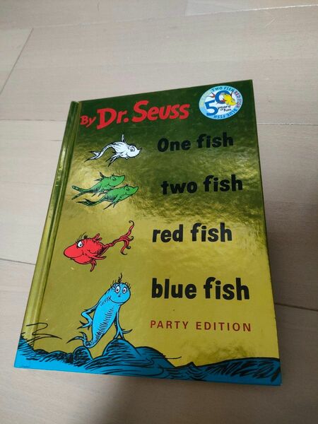 Dr.Seuss one fish two fish ドクタースース　絵本　英語