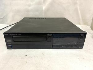 ～１円スタート～【通電確認済】 ONKYO オンキョー CDデッキ CDプレーヤー DX-X1 オーディオ機器 コンパクト プレーヤー　最安値スタート！