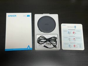 土日限定 ☆Anker PowerWave 10 Pad ワイヤレス充電器 Qi認証 iPhone 15シリーズ / 14シリーズ Galaxy AirPods 各種対応 最大10W出力 ☆