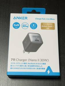 ☆Anker 711 Charger (Nano II 30W) ☆独自技術Anker GaN II採用☆②