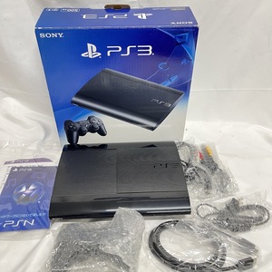 美品 SONY ソニー PS3 PlayStation3 CECH-4300C 動作確認済み コントローラー 箱付き 500GB DVD 梶Y0222-16