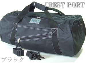  new goods # men's & lady's high capacity 2way roll Boston bag | black *.. travel . part .,. interval school . recommended!