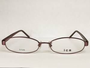 閉店処分品◆オーバル◆iCB 15188◆TITAN-P◆MADE IN JAPAN◆52□16-139