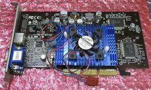 GeForce4 MX440 64MB Aopen GF4MX440-V64 AGP ジャンク