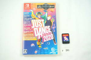 送料無料 動作確認済み JUST DANCE ジャストダンス 2020 Nintendo Switch #291