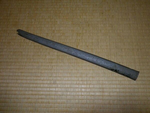 ジャンク 明治時代の銃剣の鉄鞘 ボロボロ