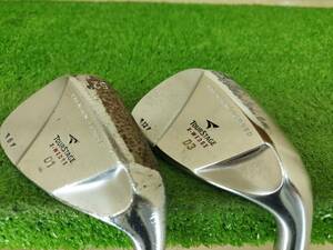 【ウェッジ2本セット】BRIDGESTONE ブリヂストン PREMIUM FORGED01/03TOURSTAGE X-WEDGE 52度/56度 6/12 スチールシャフトフレックスS200