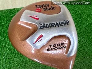 【希少/名器】TaylorMade BURNER TOUR SPOON テーラーメイド バーナー ツアースプーン 純正バブルシャフト R-80PLUS グリップ程度良好