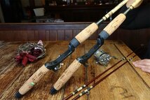 South Bend 1960-70年代 グラスロッド 2本セット / ABU 5500C HEDDON 道楽 ZEAL BALSA50 FENWICK FC60 SMITH FO60 世代の昭和釣人に_画像9