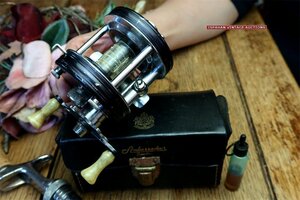 70s ABU 5000C - アブ オールドリール / FENWICK 道楽 HEDDON ハトリーズ ザウルス BALSA50 ZEAL UMCO 等 サーフェスゲーム に最適