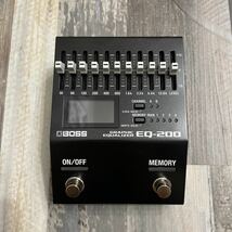 BOSS EQ-200 ボス グラフィックイコライザー ギター エフェクター 中古美品送料込み_画像2