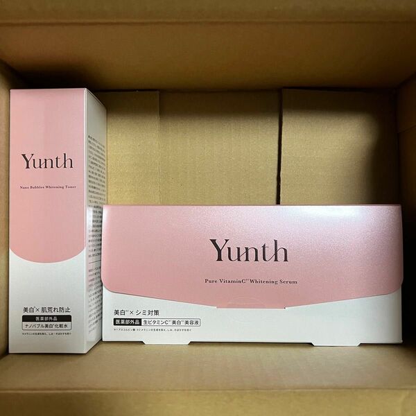 Yunth ユンス 28包 美容液 生ビタミンC 薬用ホワイトニングエッセンス　ホワイトニングローション