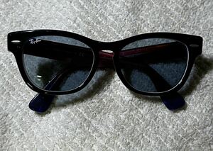 Ray Ban MADE IN ITALY RB 4169 LARAMIE SPECIAL SERIES 1078/62 2N ブラック　ブルー　レッド　マーブル　サングラス 眼鏡　メガネ