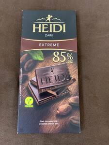 希少！最落なし！初出品1円売切り！レダラッハ（Lderach）が創業！HEIDI　ルーマニア　ダークチョコ75％　バレンタインデーに