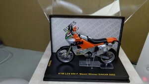 スケール 1/24 KTM LC8 950 F ！ Meoni Winner DAKAR 2002年 ixo