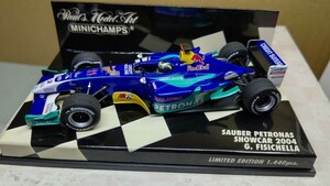 スケール 1/43 SAUBER PETRONAS SHOWCAR 2004年 ！世界のレーシングカー！ MINICHAMPS