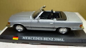 スケール 1/43 MERCEDES-BENZ 350SL ドイツ 世界の名車コレクション！