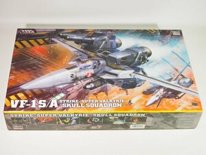 ☆A8613☆未組立★ハセガワ MC03 1/48 VF-1S/A ストライク/スーパー バルキリー “スカル小隊” 超時空要塞マクロス