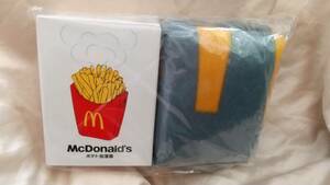 ★★ Mac Lucky Bag McDonald's Xbruno 2024 Товары только Bruno Увлажнитель / одеяло / монетный мешочек / мини -тарелка Blue New ★