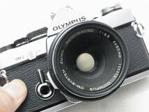 ☆ OLYMPUS OM-2 銀+ズイコーオートマクロ50mmF3.5 (ボディは点検整備清掃済み！プリズム劣化修復済み！レンズは、清掃整備済み）☆_画像1