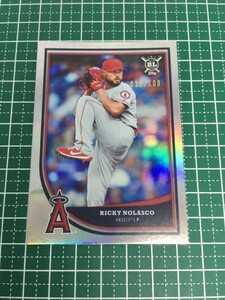 即決のみ！★TOPPS MLB 2018 BIG LEAGUE BASEBALL #229 RICKY NOLASCO【LOS ANGELES ANGELS】ベースカード 100枚限定 パラレル版 18★