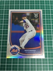 即決のみ！★TOPPS MLB 2018 BIG LEAGUE BASEBALL #65 MATT HARVEY【NEW YORK METS】ベースカード 100枚限定 パラレル版 18★