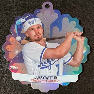 ★TOPPS MLB 2023 HOLIDAY #MLBDC-18 BOBBY WITT JR.［KANSAS CITY ROYALS］インサートカード「OVERSIZED DIE-CUT ORNAMENT」★