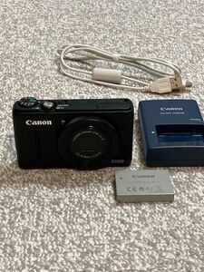 キヤノン デジタルカメラ PowerShot S100【ブラック】