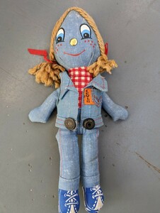 リーバイス　オレンジタブ　BIGE　女の子　ヴィンテージ　人形　販促品　非売品　levis　販促用　インテリア　ディスプレイ　70s　希少　