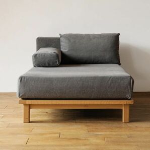 【ReCENO】【SIEVE】rect unit sofa ロングタイプ グレー