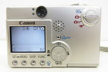 15575 ア601-145　カメラ　Canon　IXY DIGITAL30　PC1085　キャノン　シルバー　本体 充電器　コンパクト デジカメ　中古品　ヤ60_画像3