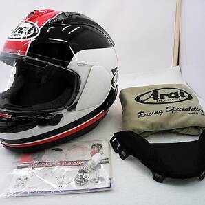 【送料無料】良品 Arai アライ RX-7X TAIRA REPLICA タイラレプリカ Sサイズ 平忠彦 フルフェイスヘルメット