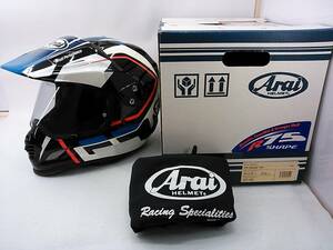 【送料無料】Arai アライ TOUR CROSS 3 ツアークロス3 DETOUR デツアー Mサイズ 元箱付き